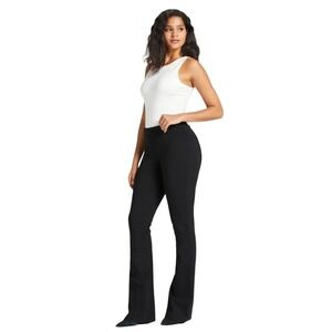 Classic DPYP Dress Pant Yoga Pant Bootcut Black Long Length